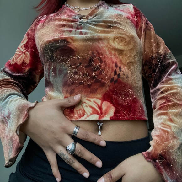 Long sleeve/ crop top - Picture 1 of 6